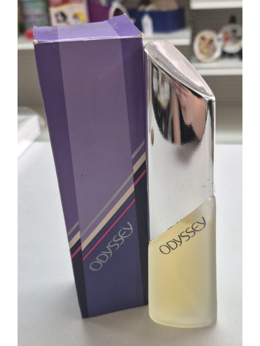Avon Odyssey Ultra Cologne Spray Fragrance Bottle 1.8 Fl. Oz. Unisex Vintage